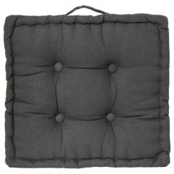 Grosses soldes ✔️ Coussin De Sol Dorian 40x40cm Gris Foncé ????