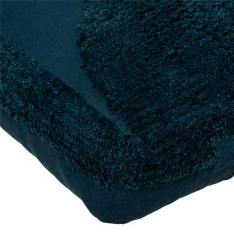 Nouveau ⭐ Coussin De Sol Tufté Bloom 40x40cm Bleu Canard ❤️ 5 Nouveau ⭐ Coussin De Sol Tufté Bloom 40x40cm Bleu Canard ❤️ – Image 3