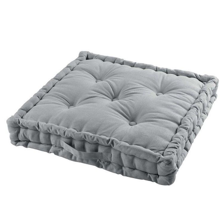 Paris Prix Coussin de Sol Déco Panama 60x60cm Gris Le moins cher ???? Paris Prix Coussin De Sol Déco Panama 60x60cm Gris ???? -Jardin Privé Shop unnamed file 1024