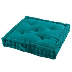 De gros ???? Paris Prix Coussin De Sol Déco Panama 60x60cm Emeraude ????