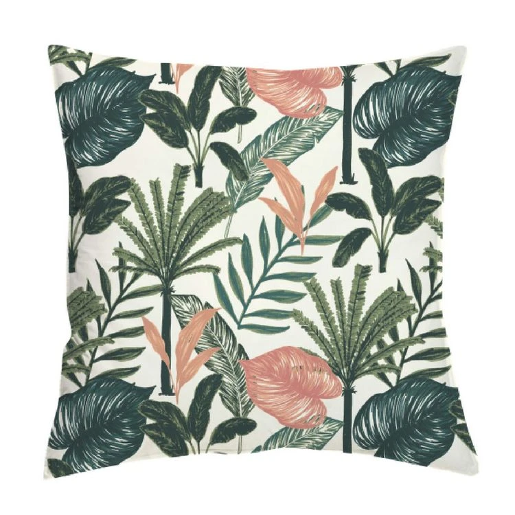 Top 10 🤩 Coussin Déco Déhoussable En Coton Motif Tropical 🌟 4 Top 10 🤩 Coussin Déco Déhoussable En Coton Motif Tropical 🌟 – Image 2