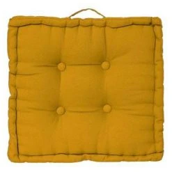 Top 10 😉 Coussin De Sol Dorian 40x40cm Ocre 😍