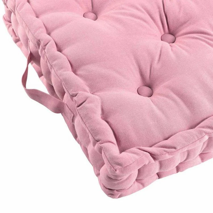Coupon 🎁 Paris Prix Coussin De Sol Déco Panama 60x60cm Rose Dragée 🎉 4 Coupon 🎁 Paris Prix Coussin De Sol Déco Panama 60x60cm Rose Dragée 🎉 – Image 2