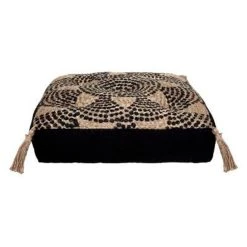 Les meilleures critiques de 💯 Coussin De Sol Jute Mandala 38x38cm Noir 🛒