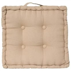De gros ⌛ Coussin De Sol Dorian 40x40cm Beige 🥰