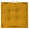 Grosses soldes ???? ATMOSPHERA Coussin De Sol Ocre 40x40x8cm ????