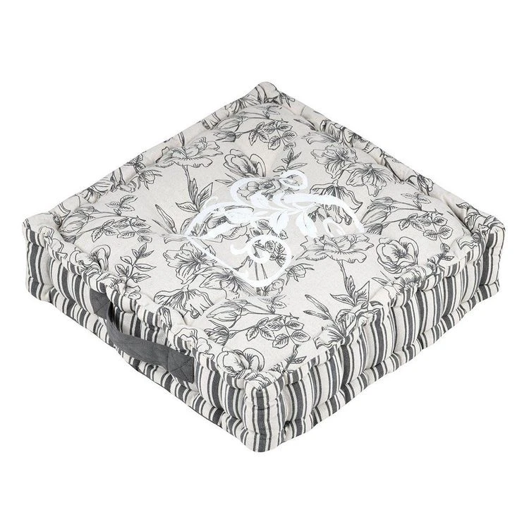 Remise 🔥 Lovely Casa Coussin De Sol 45x45 Cm Bonnie écru Coton 👏 3 Remise 🔥 Lovely Casa Coussin De Sol 45x45 Cm Bonnie écru Coton 👏