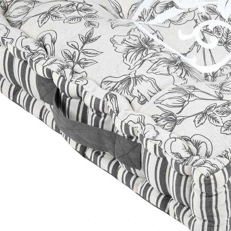 Remise 🔥 Lovely Casa Coussin De Sol 45x45 Cm Bonnie écru Coton 👏 4 Remise 🔥 Lovely Casa Coussin De Sol 45x45 Cm Bonnie écru Coton 👏 – Image 2