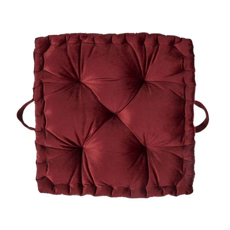 Meilleure vente ⌛ Paris Prix Coussin De Sol Velours 40x40cm Bordeaux 🎉 4 Meilleure vente ⌛ Paris Prix Coussin De Sol Velours 40x40cm Bordeaux 🎉 – Image 2