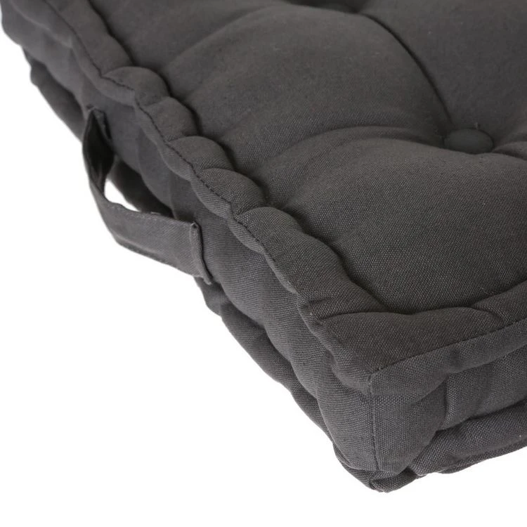 Coupon 🎉 ATMOSPHERA Coussin De Sol Gris Foncé 40x40x8cm 💯 4 Coupon 🎉 ATMOSPHERA Coussin De Sol Gris Foncé 40x40x8cm 💯 – Image 2