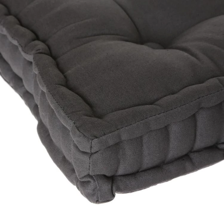 Coupon 🎉 ATMOSPHERA Coussin De Sol Gris Foncé 40x40x8cm 💯 5 Coupon 🎉 ATMOSPHERA Coussin De Sol Gris Foncé 40x40x8cm 💯 – Image 3