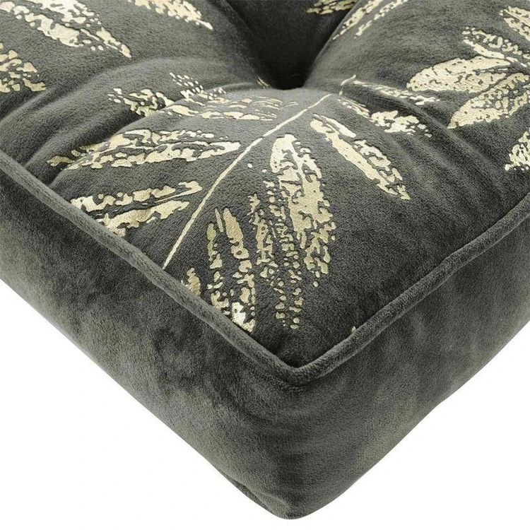 Offres 👍 Paris Prix Coussin De Sol Imprimé Adelor 40x40cm Anthracite ✨ 4 Offres 👍 Paris Prix Coussin De Sol Imprimé Adelor 40x40cm Anthracite ✨ – Image 2