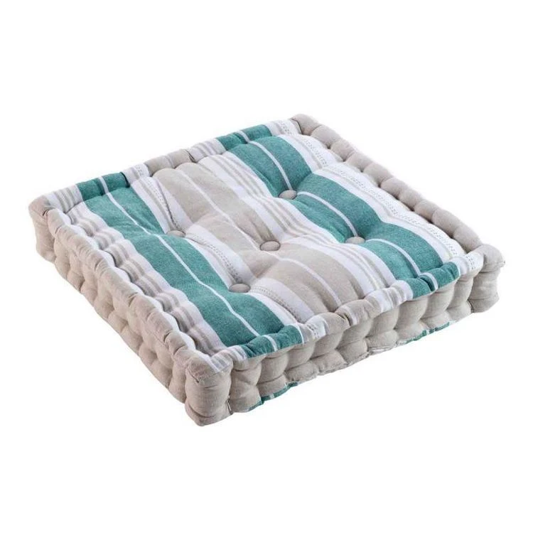 Meilleur prix 👏 Paris Prix Coussin De Sol En Coton Naturaline 45x45cm Bleu 🔥 3 Meilleur prix 👏 Paris Prix Coussin De Sol En Coton Naturaline 45x45cm Bleu 🔥