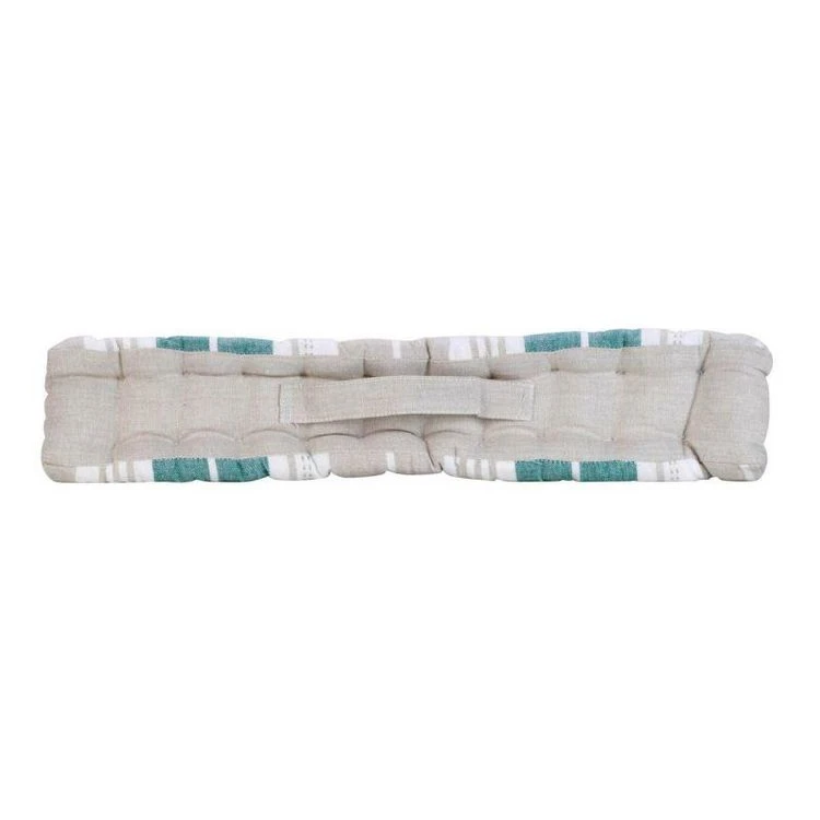 Meilleur prix 👏 Paris Prix Coussin De Sol En Coton Naturaline 45x45cm Bleu 🔥 4 Meilleur prix 👏 Paris Prix Coussin De Sol En Coton Naturaline 45x45cm Bleu 🔥 – Image 2