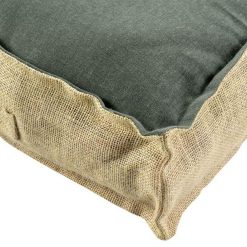 Nouveau ⭐ Paris Prix Coussin De Sol Jute Belita 45x45cm Vert Kaki ???? -Jardin Privé Shop unnamed file 1268
