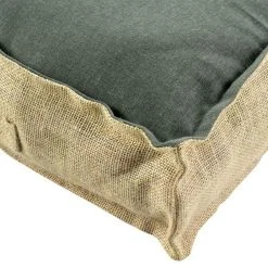 Nouveau ⭐ Paris Prix Coussin De Sol Jute Belita 45x45cm Vert Kaki 🔥 -Jardin Privé Shop unnamed file 1268