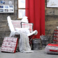 Budget ???? Lovely Casa Coussin De Sol 45x45 Cm Chandail Rouge Coton ???? -Jardin Privé Shop unnamed file 1302