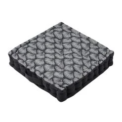 Bon marché 😀 Lovely Casa Coussin De Sol 40x40 Cm Greenmood Carbone Coton ✔️