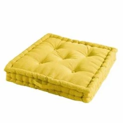 Les meilleures critiques de 🛒 Paris Prix Coussin De Sol Pacifique 60x60cm Jaune ⌛