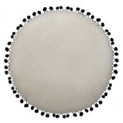 Nouveau ???? ATMOSPHERA Coussin Déco Rond Rosace Géométrique Finition Pompons DELHI Diamètre 40 Cm ???? -Jardin Privé Shop unnamed file 137