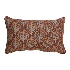 Bon marché 💯 ACTUEL Coussin Déco Déhoussable En Coton PALMETTE 🌟