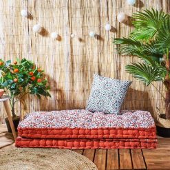 Budget ✨ Paris Prix Matelas De Sol Imprimé Patio 60x120cm Orange ✔️ -Jardin Privé Shop unnamed file 1400