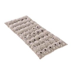 Vente flash ⭐ Paris Prix Matelas De Sol Imprimé Nalika 60x120cm Naturel ????