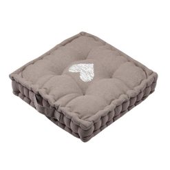 De gros ???? Lovely Casa Coussin De Sol 45x45 Cm Meane Taupe Coton ????