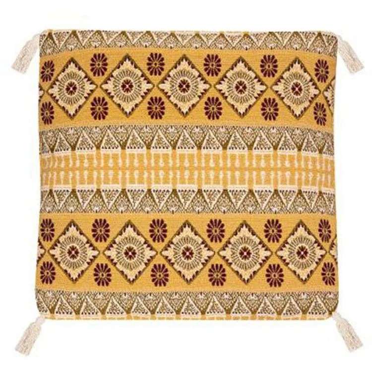 Meilleure affaire 😉 Coussin De Sol Imprimé Namaste 48x48cm Ocre 🤩 3 Meilleure affaire 😉 Coussin De Sol Imprimé Namaste 48x48cm Ocre 🤩