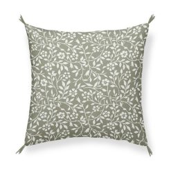 Remise ???? TODAY Coussin Déco Carré En Coton Finition Pompons INDIAN FLOWERS ???? -Jardin Privé Shop unnamed file 150