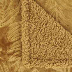 Bon marché ⭐ ACTUEL Couverture Contraste Embossé En Polyester 230gsm PALMERAIE ???? -Jardin Privé Shop unnamed file 1537