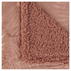 Bon marché ⭐ ACTUEL Couverture Contraste Embossé En Polyester 230gsm PALMERAIE ???? -Jardin Privé Shop unnamed file 1539