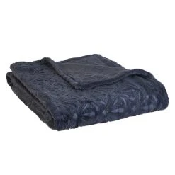 Sortie ❤️ ACTUEL Plaid Contraste Embossé En Polyester 220gsm 💯