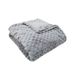 Bon marché ???? ACTUEL Plaid Uni Imitation Fourrure 350gsm ????