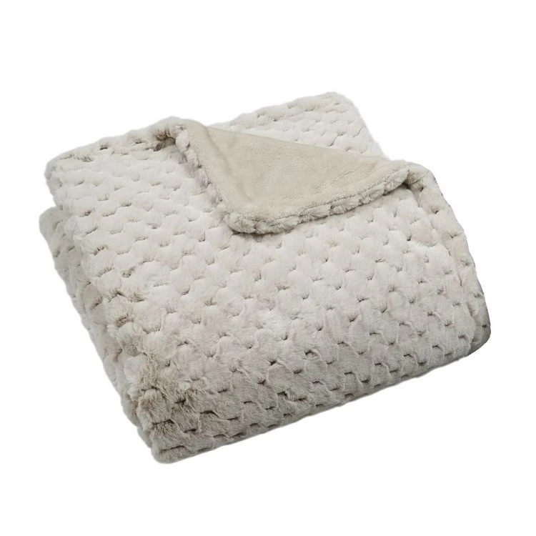 Bon marché 🔥 ACTUEL Plaid Uni Imitation Fourrure 350gsm 😀 5 Bon marché 🔥 ACTUEL Plaid Uni Imitation Fourrure 350gsm 😀 – Image 3