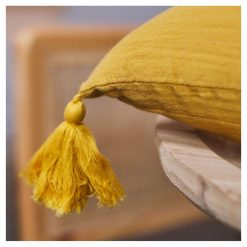 Budget ???? TODAY Coussin Déco Uni En Gaze De Coton INDIAN FLOWERS ???? -Jardin Privé Shop unnamed file 159