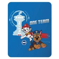 Nouveau 🛒 PAT PATROUILLE Plaid Enfant Fantaisie Forme Rectangle PAT PATROUILLE ⌛