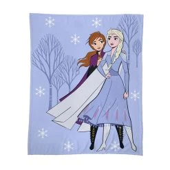 Meilleur prix ⭐ Reine Des Neiges Plaid Fantaisie Enfant En Polyester FROZEN 2 SISTERS 🔔