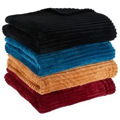 Bon marché ❤️ ACTUEL Plaid Uni En Polyester Cotelé 🎉 10 Bon marché ❤️ ACTUEL Plaid Uni En Polyester Cotelé 🎉 -Jardin Privé Shop unnamed file 1658