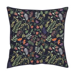 Coupon ❤️ Coussin Déco Déhoussable Motif Floral PICOTA ⌛