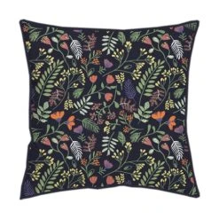 Coupon ❤️ Coussin Déco Déhoussable Motif Floral PICOTA ⌛