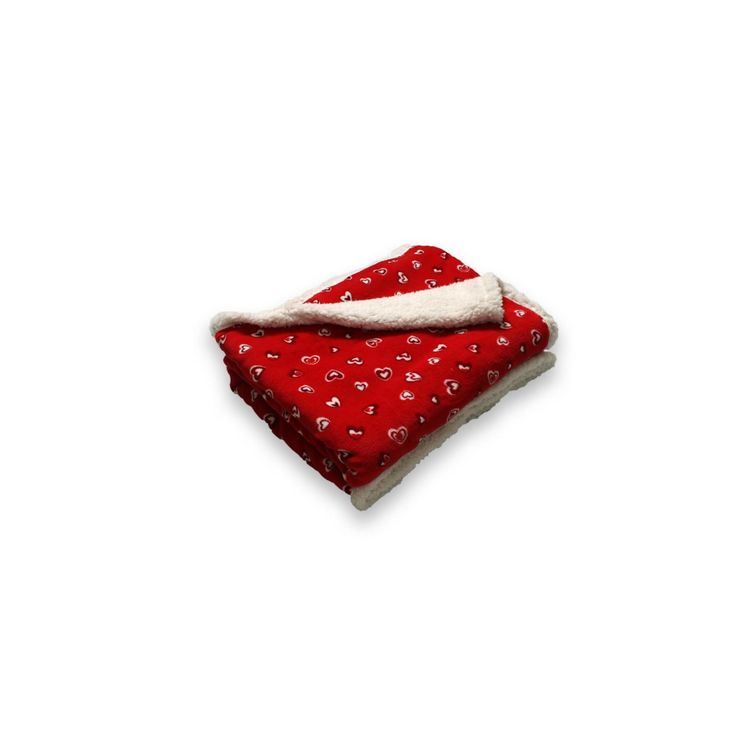 Soleil d'ocre Plaid polaire imprimé et sherpa COEUR Rouge 120X160 cm Promo ???? Soleil D'ocre Plaid Polaire Imprimé Et Sherpa COEUR Rouge 120X160 Cm ???? -Jardin Privé Shop unnamed file 1700