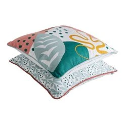 Meilleure vente ⭐ ACTUEL Coussin Déco Déhoussable En Coton FLEURS 😍 -Jardin Privé Shop unnamed file 174