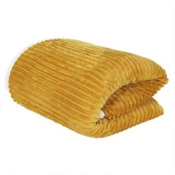 Les meilleures critiques de ❤️ Paris Prix Plaid Flanelle Côtelé Sherpa 180x220cm Moutarde 🛒