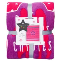 Meilleur prix ❤️ ATMOSPHERA Plaid Microfibre Girl - 125 X 150 Cm. 😍 -Jardin Privé Shop unnamed file 1810