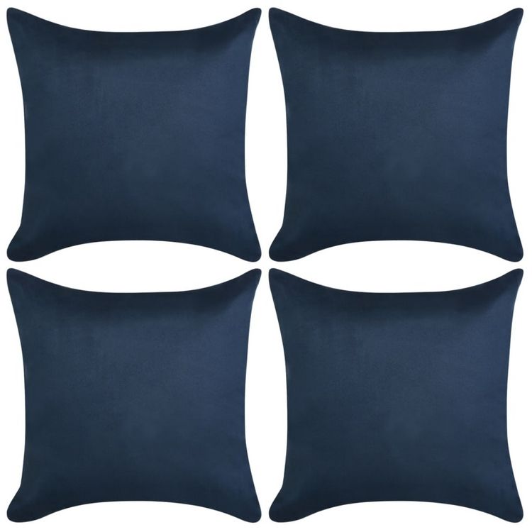 VIDAXL Housse de coussin 4 pcs 80x80cm Polyester Faux Daim Bleu marin Top 10 ???? VIDAXL Housse De Coussin 4 Pcs 80x80cm Polyester Faux Daim Bleu Marin ???? -Jardin Privé Shop unnamed file 182