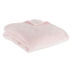 Grosses soldes 🎉 ACTUEL Plaid Uni Enfant En Polyester COEURS 😉