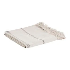 Meilleure affaire 🛒 ACTUEL Plaid Uni En Coton 🎉