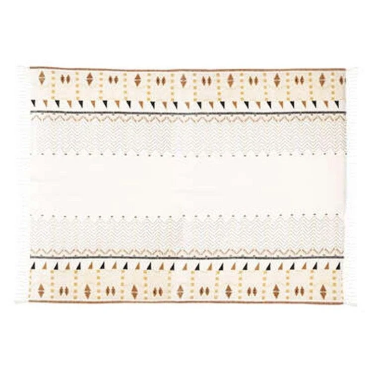 Bon marché ✔️ Jeté De Lit Imprimé Zohra 160x2200cm Multicolore ✔️ 4 Bon marché ✔️ Jeté De Lit Imprimé Zohra 160x2200cm Multicolore ✔️ – Image 2