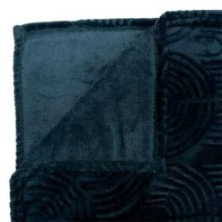 Meilleur prix 😉 Plaid Flanelle Déco Bloom 220x240cm Bleu Égéen 🌟 -Jardin Privé Shop unnamed file 1884